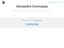 Tablet Screenshot of alexsg.com